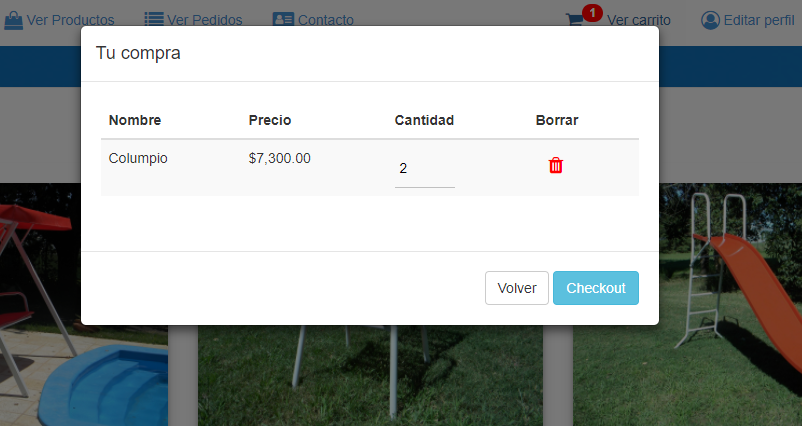 Comprar - Paso 4